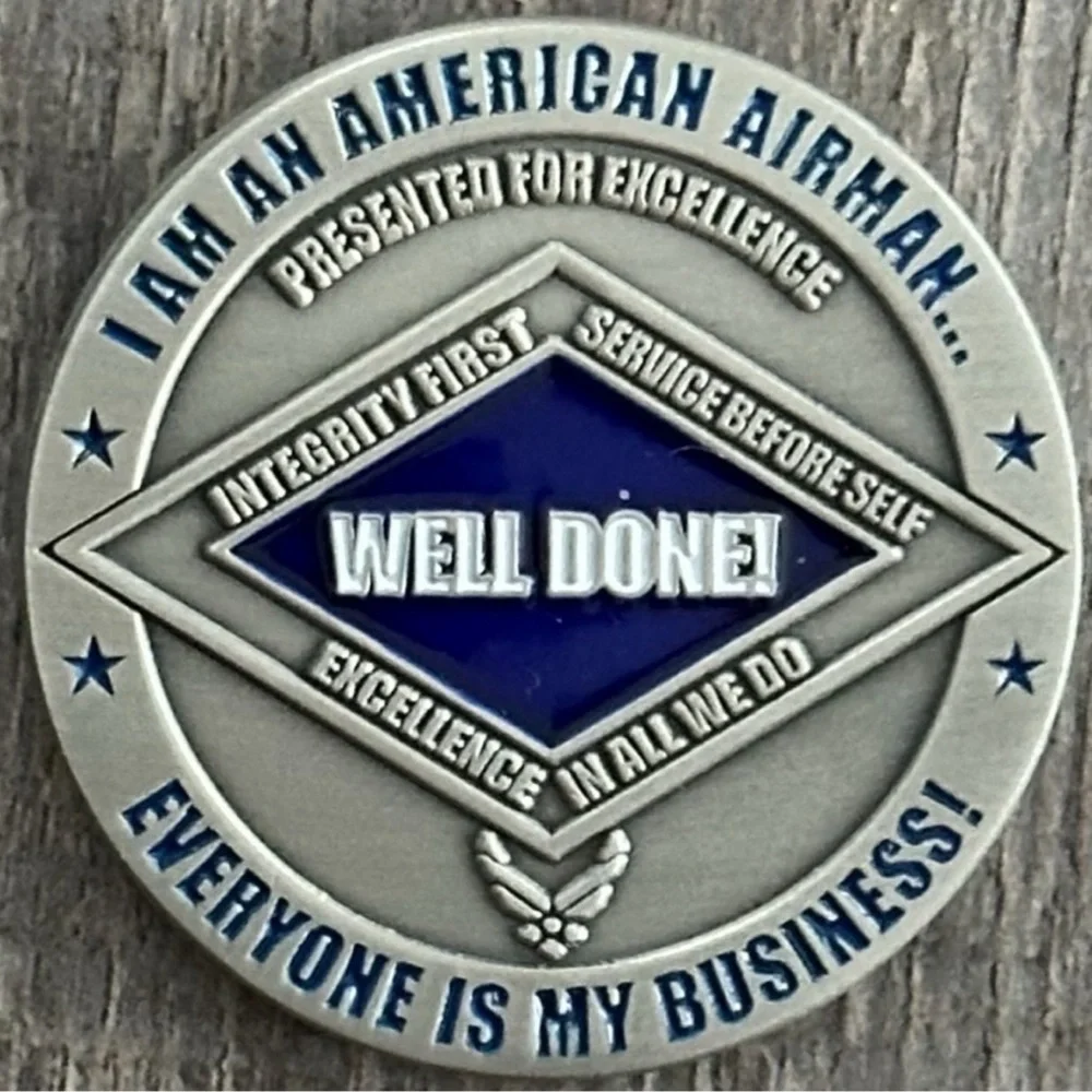 New United States Air Force First Sergeant Military Challenge Coin